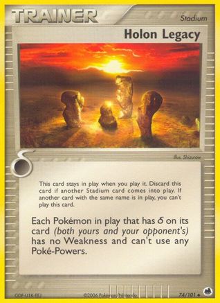 Holon Legacy (74/101) [Dragon Frontiers] - Uncommon