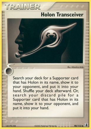 Holon Transceiver (098/113) [Delta Species] - Uncommon