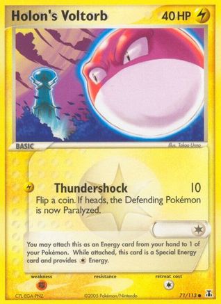 Holon's Voltorb (071/113) [Delta Species] - Common