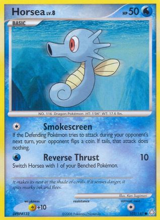 Horsea (102/146) Reverse Holofoil [Legends Awakened] - Common
