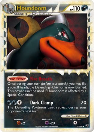 Houndoom (Prime) (82/90) Holofoil [Undaunted] - Ultra Rare