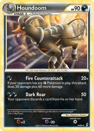 Houndoom (10/95) Reverse Holofoil [Call of Legends] - Holo Rare