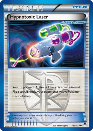 Hypnotoxic Laser (Team Plasma) (123/135) Reverse Holofoil [Plasma Storm] - Uncommon