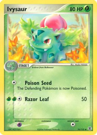 Ivysaur (035/112) Reverse Holofoil [FireRed & LeafGreen] - Uncommon
