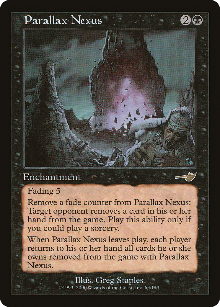 Parallax Nexus (NMS-063) - Nemesis Foil