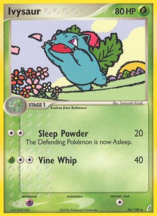 Ivysaur (034/100) [Crystal Guardians] - Uncommon
