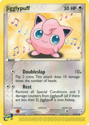 Jigglypuff (41/95) Reverse Holofoil [Team Magma vs Team Aqua] - Common