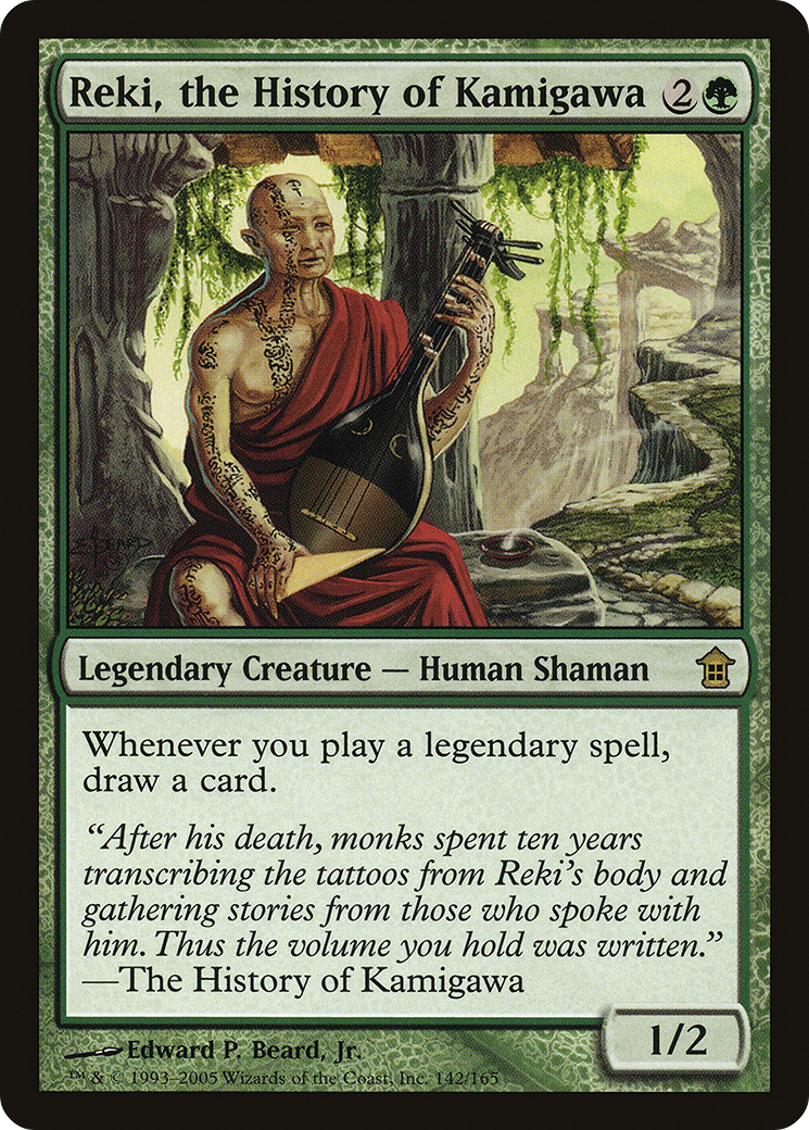 Reki, the History of Kamigawa (SOK-142) - Saviors of Kamigawa Foil