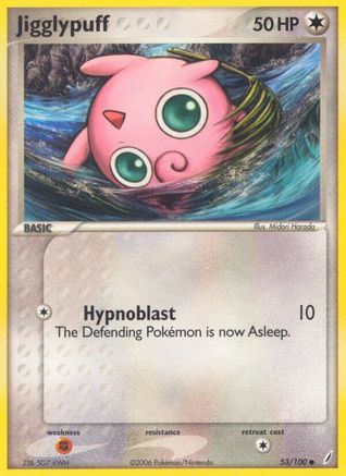 Jigglypuff (053/100) Reverse Holofoil [Crystal Guardians] - Common
