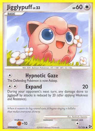 Jigglypuff (072/106) Reverse Holofoil [Great Encounters] - Common