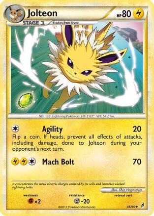 Jolteon (045/95) [Call of Legends] - Uncommon