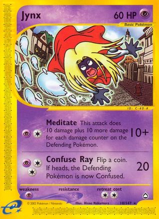 Jynx (18/147) [Aquapolis] - Rare