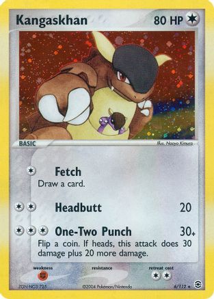 Kangaskhan (6/112) Reverse Holofoil [FireRed & LeafGreen] - Holo Rare