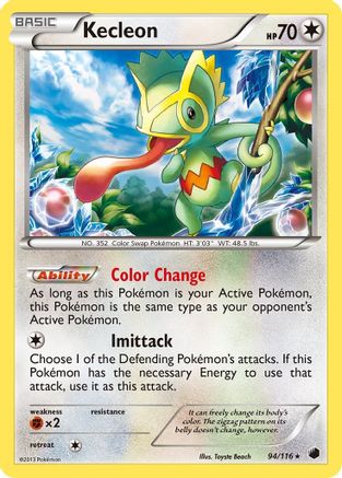 Kecleon (94/116) [Plasma Freeze] - Rare