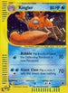 Kingler (15/165) Holofoil [Expedition] - Holo Rare