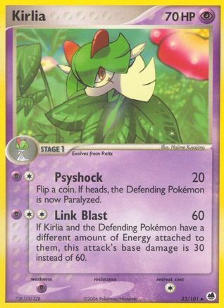 Kirlia (032/101) [Dragon Frontiers] - Uncommon