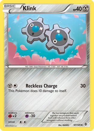 Klink (97/149) Reverse Holofoil [Boundaries Crossed] - Uncommon