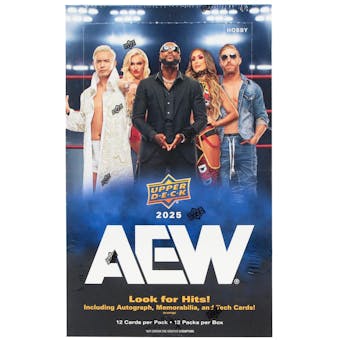 2025 Upper Deck AEW Hobby Box