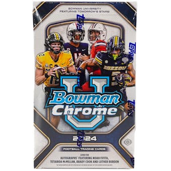2024 Bowman Chrome University Football Hobby Box | Eastridge Sports Cards