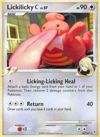 Lickilicky C (30/147) Reverse Holofoil [Supreme Victors] - Rare