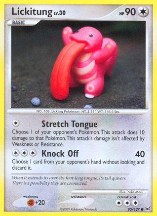 Lickitung (080/127) [Platinum] - Common