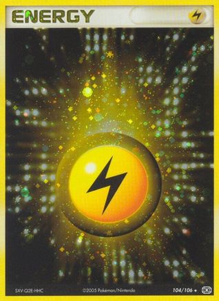 Lightning Energy (104/106) Holofoil [Emerald] - Holo Rare