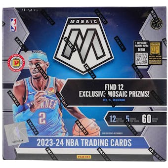 2023-24 Panini Mosaic Basketball International Box | Eastridge Sports Cards