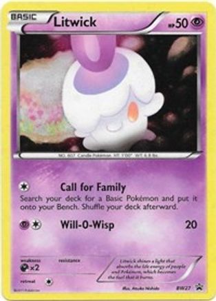 Litwick - BW27 (BW27/101) Holofoil [Black and White Promos] - Promo