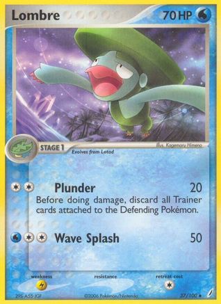 Lombre (37/100) Reverse Holofoil [Crystal Guardians] - Uncommon