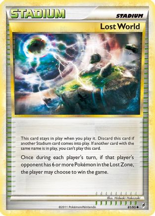 Lost World (81/95) Reverse Holofoil [Call of Legends] - Uncommon