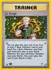 Lt. Surge (17) (17) 017/132  - 1st Edition Holofoil Gym Heroes - Holo Rare