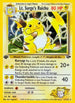 Lt. Surge's Raichu (011/132) 1st Edition Holofoil [Gym Challenge] - Holo Rare