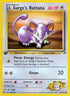 Lt. Surge's Rattata 082  - 1st Edition Gym Heroes - Common