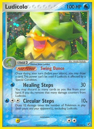 Ludicolo (10/107) Holofoil [Deoxys] - Holo Rare