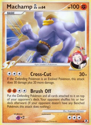 Machamp GL (046/111) Reverse Holofoil [Rising Rivals] - Uncommon