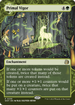 Primal Vigor (WOT-059) - Wilds of Eldraine: Enchanting Tales: (Showcase) (Borderless) Foil