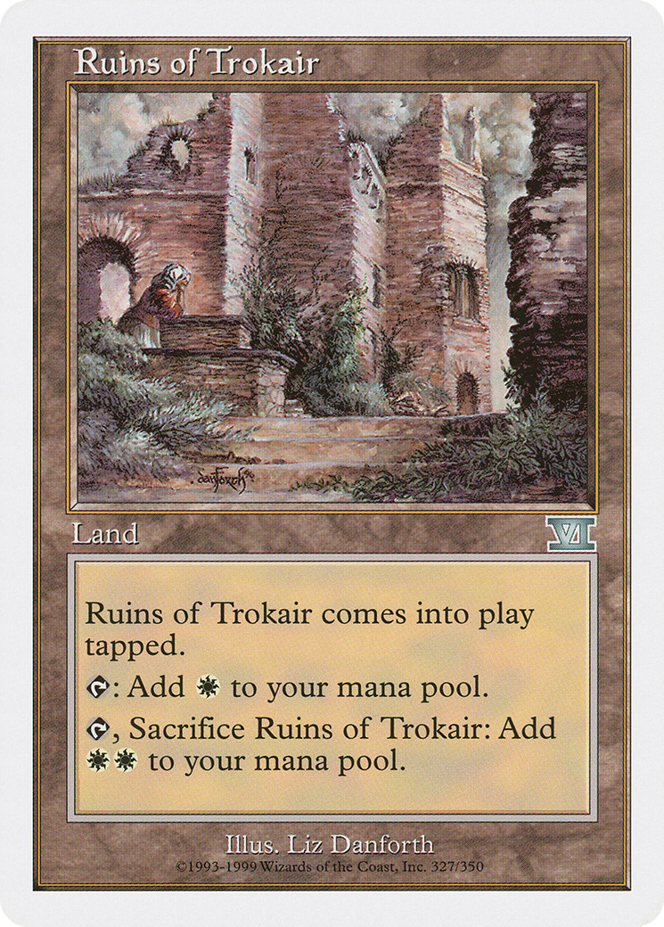Ruins of Trokair (6ED-327) - Classic Sixth Edition