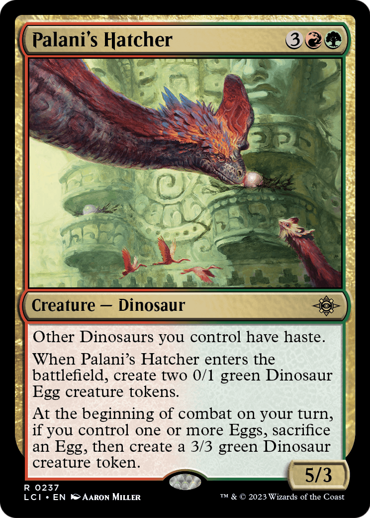 Palani's Hatcher (LCI-237) - The Lost Caverns of Ixalan