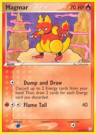 Magmar (044/109) Reverse Holofoil [Team Rocket Returns] - Uncommon