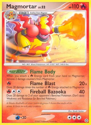 Magmortar (31/132) [Secret Wonders] - Rare