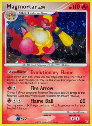 Magmortar (6/147) Holofoil [Supreme Victors] - Holo Rare