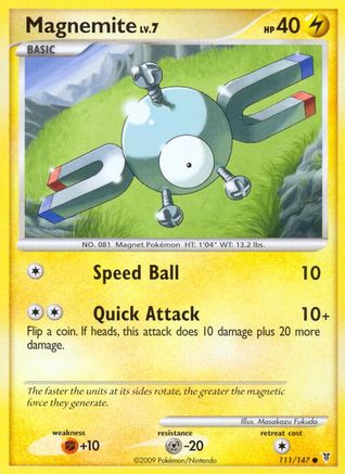 Magnemite (111/147) Reverse Holofoil [Supreme Victors] - Common