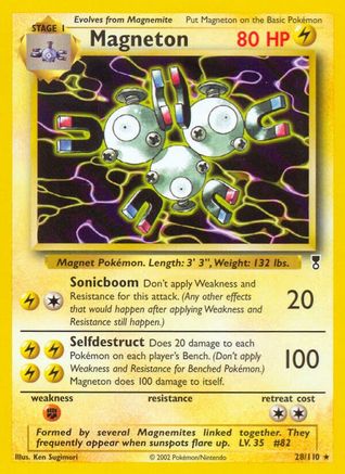 Magneton (28/110) [Legendary Collection] - Rare