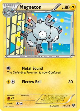 Magneton (44/135) Reverse Holofoil [Plasma Storm] - Uncommon