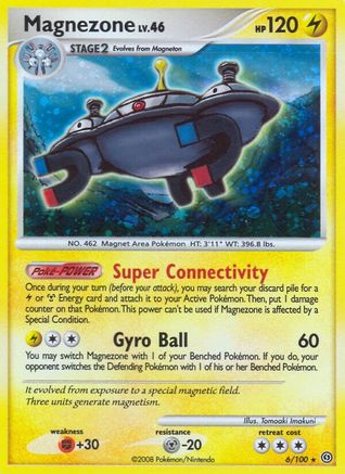 Magnezone (6/100) Reverse Holofoil [Stormfront] - Holo Rare