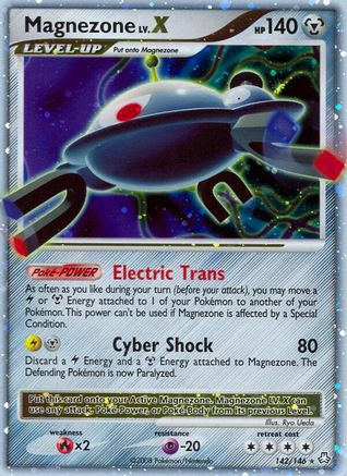 Magnezone LV.X (142/146) Holofoil [Legends Awakened] - Ultra Rare