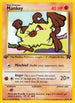 Mankey (061/82) 1st Edition [Team Rocket] - Common