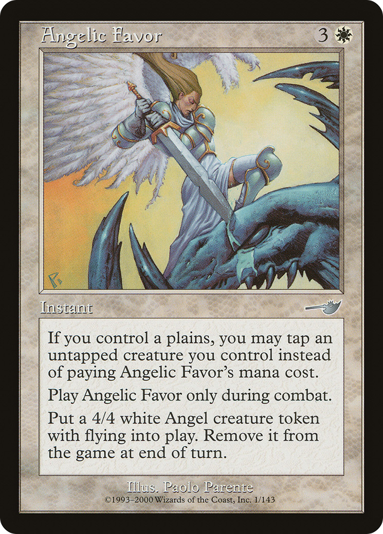 Angelic Favor (NMS-001) - Nemesis