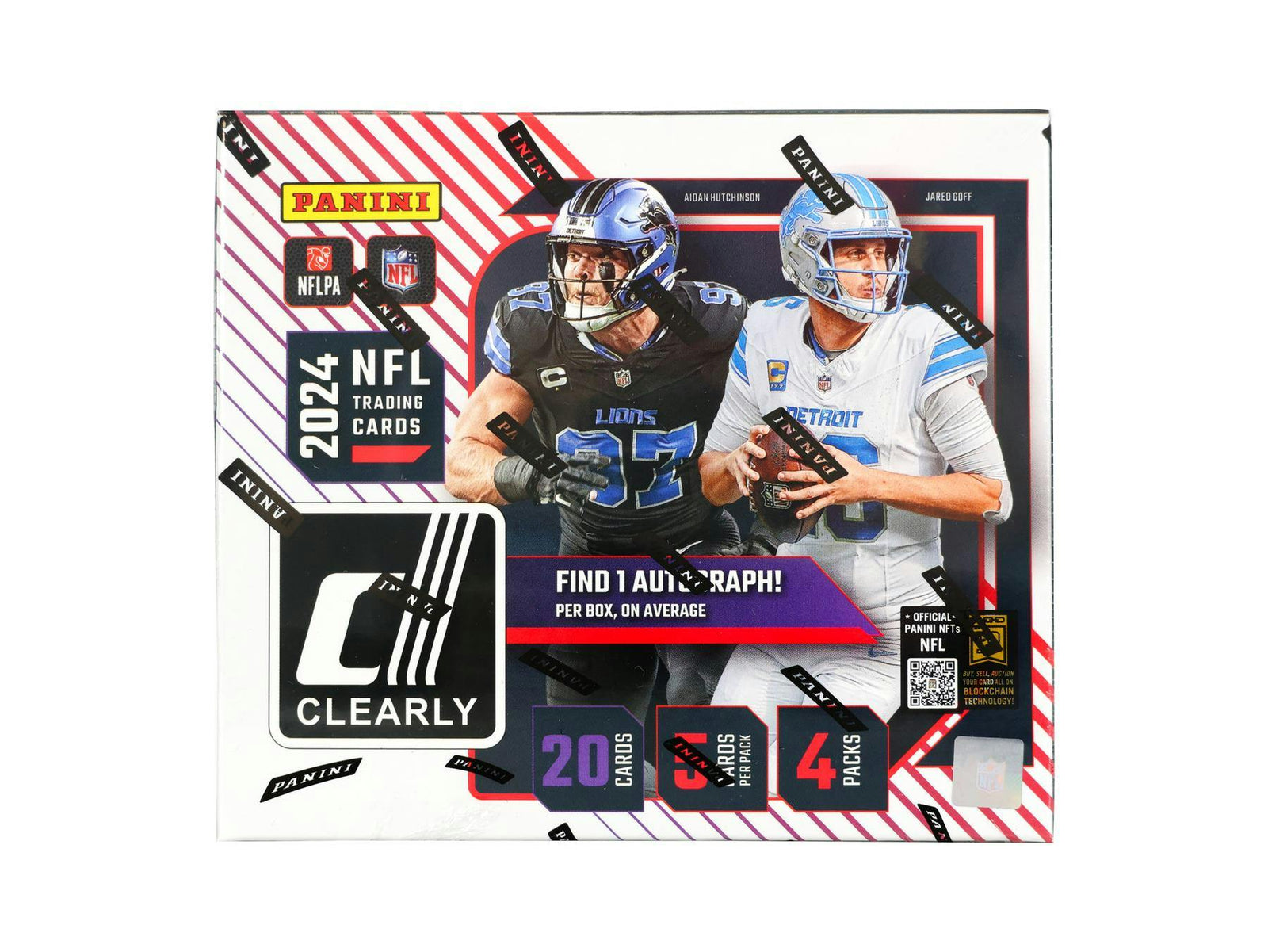 2024 Panini Donruss Clearly Football Hobby Box