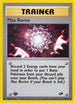 Max Revive 117  - 1st Edition Gym Challenge - Uncommon